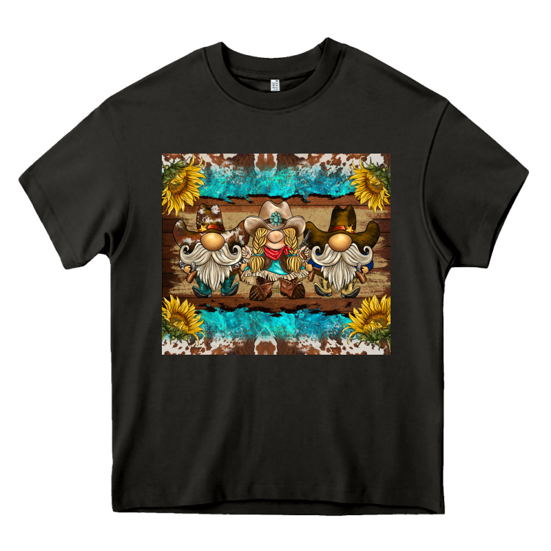 Western Gnome Tumbler Heavy Core Tee by BarkalooDesign | Teevron