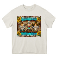 Cream western gnome tumbler Heavy Core Tee - BarkalooDesign