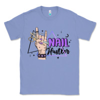 Colony Blue nail hustler Classic Tee - MaliasSmallBusiness