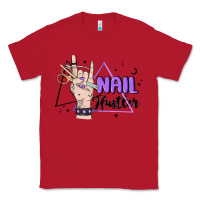 Red nail hustler Classic Tee - MaliasSmallBusiness