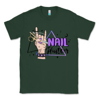 Sports Green nail hustler Classic Tee - MaliasSmallBusiness