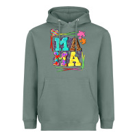 Sage Autism Mama Heavyweight Hoodie - NancyCooperArtShop