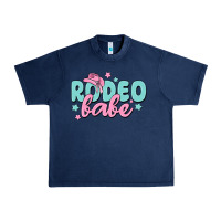 Navy rodeo babe Urban Heavy Tee - MaliasSmallBusiness
