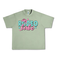 Oil Green rodeo babe Urban Heavy Tee - MaliasSmallBusiness