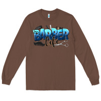 Chestnut barber life Long Sleeve Tee - NancyCooperArtShop
