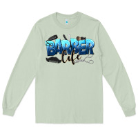 Matcha barber life Long Sleeve Tee - NancyCooperArtShop