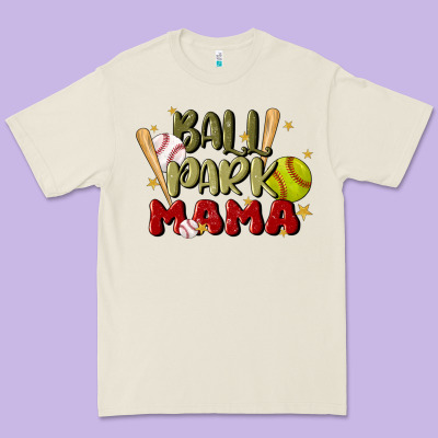 Ballpark Mama Premium Tee Designed By Jahusdesignshop