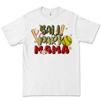 White ballpark mama Premium Tee - JahusDesignShop
