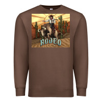Chestnut Rodeo Cowboy bullfighter western 20oz skinny Premium Sweatshirt - HowdyJamesFarm