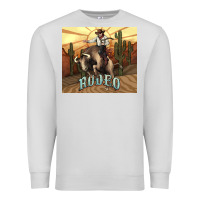 Dove Grey Rodeo Cowboy bullfighter western 20oz skinny Premium Sweatshirt - HowdyJamesFarm