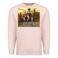 Pale Pink Rodeo Cowboy bullfighter western 20oz skinny Premium Sweatshirt - HowdyJamesFarm