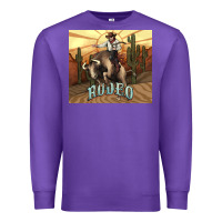 Purple Rodeo Cowboy bullfighter western 20oz skinny Premium Sweatshirt - HowdyJamesFarm