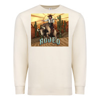 Sandshell Rodeo Cowboy bullfighter western 20oz skinny Premium Sweatshirt - HowdyJamesFarm