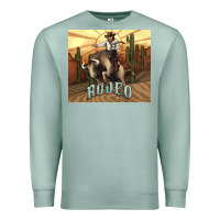 Seafoam Rodeo Cowboy bullfighter western 20oz skinny Premium Sweatshirt - HowdyJamesFarm