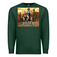 Sports Green Rodeo Cowboy bullfighter western 20oz skinny Premium Sweatshirt - HowdyJamesFarm