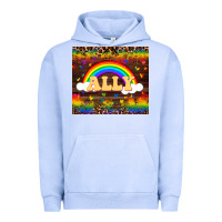 Pigment Grape Ice Ally Urban Hoodie - FaDigitalArtStudio
