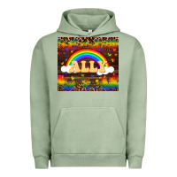 Pigment Oil Green Ally Urban Hoodie - FaDigitalArtStudio