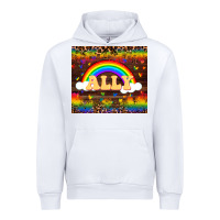 White Ally Urban Hoodie - FaDigitalArtStudio