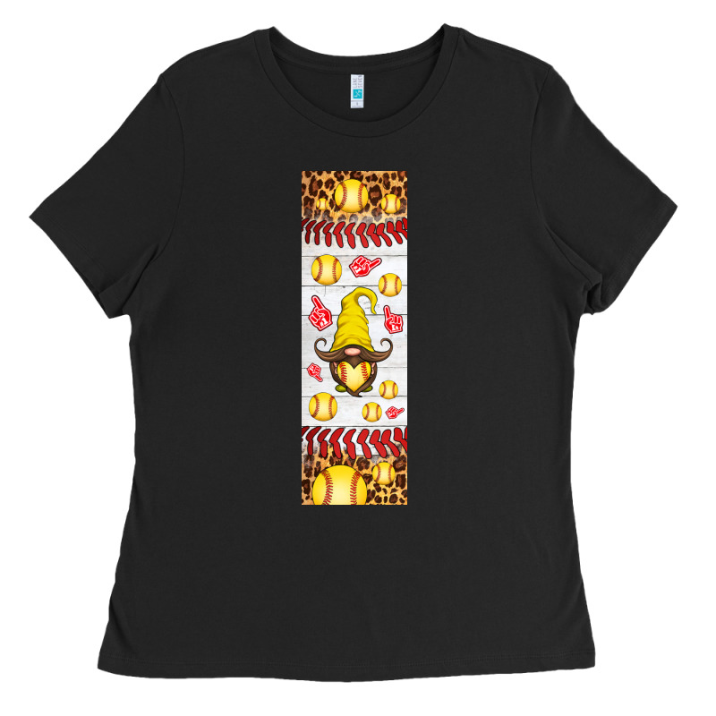 Softball Football Penwraps Ladies Tee by HRA Design Shop | Teevron