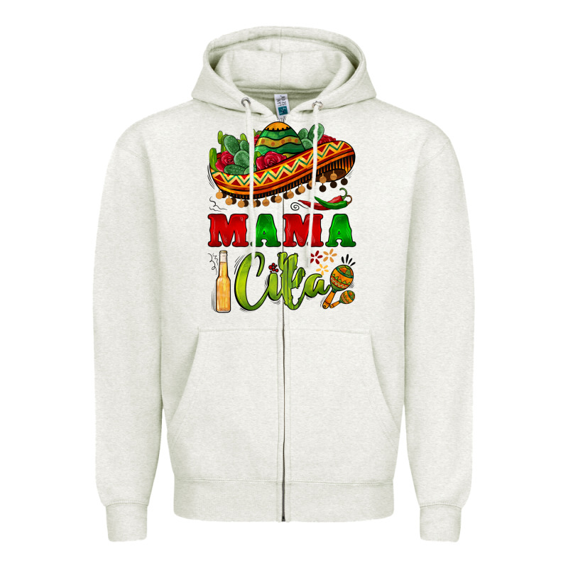 Mama Cita Sombrero Zipper Hoodie by BarkalooDesign | Teevron