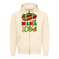 Sandshell mama cita sombrero Zipper Hoodie - BarkalooDesign