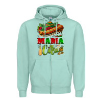 Seafoam mama cita sombrero Zipper Hoodie - BarkalooDesign