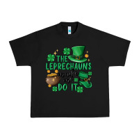 Black the leprechauns made me do it Urban Heavy Tee - MaliasSmallBusiness