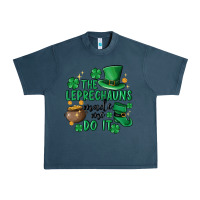Midnight Navy the leprechauns made me do it Urban Heavy Tee - MaliasSmallBusiness