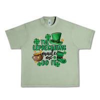 Oil Green the leprechauns made me do it Urban Heavy Tee - MaliasSmallBusiness