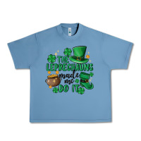 Pebble Blue the leprechauns made me do it Urban Heavy Tee - MaliasSmallBusiness