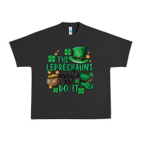 Pigment Black the leprechauns made me do it Urban Heavy Tee - MaliasSmallBusiness