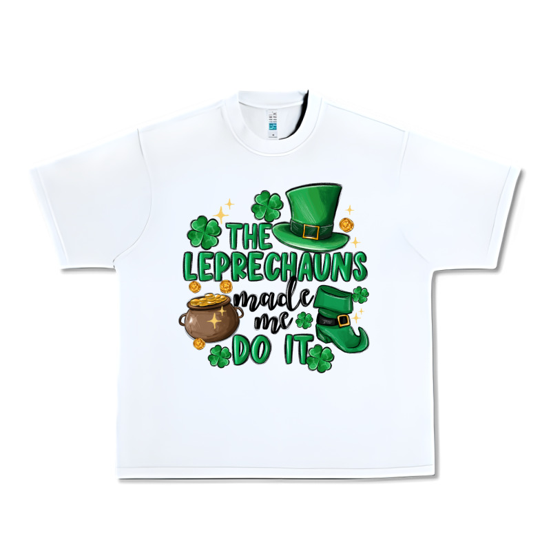 The Leprechauns Made Me Do It Urban Heavy Tee by MaliasSmallBusiness | Teevron