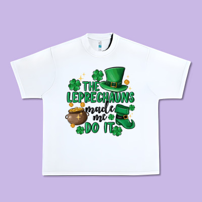 The Leprechauns Made Me Do It Urban Heavy Tee Designed By Maliassmallbusiness