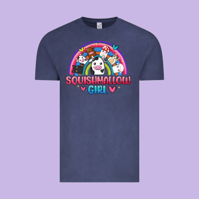 Squishmallow Girl Vintage Tee Designed By Jahusdesignshop