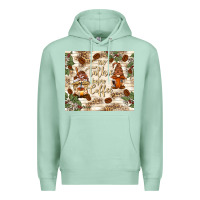 Seafoam no talkie before coffee with gnomies Premium Hoodie - TumblerDesignByShophia