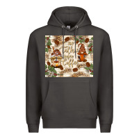 Smoke no talkie before coffee with gnomies Premium Hoodie - TumblerDesignByShophia