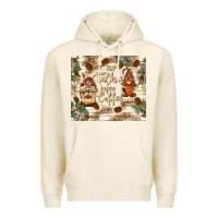 Tofu no talkie before coffee with gnomies Premium Hoodie - TumblerDesignByShophia