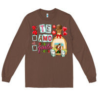 Chestnut te amo te quila Long Sleeve Tee - NancyCooperArtShop
