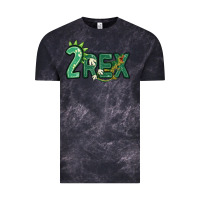 Cloud Black two rex Vintage Tee - MaliasSmallBusiness