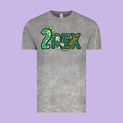 Two Rex Vintage Tee Designed By Maliassmallbusiness