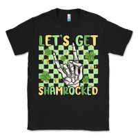 Black let's get shamrocked Classic Tee - MaliasSmallBusiness