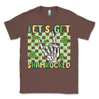 Chestnut let's get shamrocked Classic Tee - MaliasSmallBusiness