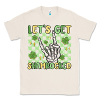 Natural let's get shamrocked Classic Tee - MaliasSmallBusiness