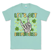 Seafoam let's get shamrocked Classic Tee - MaliasSmallBusiness