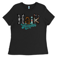 Black hair hustler Ladies Tee - SublimationCraftShop