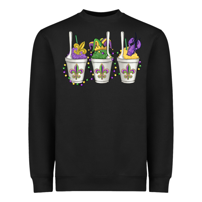 Mardi Gras Snowballs Heavyweight Sweatshirt by MaliasSmallBusiness | Teevron