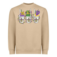 Mushroom mardi gras snowballs Heavyweight Sweatshirt - MaliasSmallBusiness