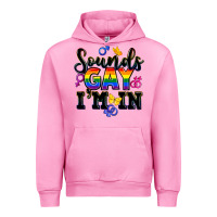 Fuchsia Pink sounds gay im in Urban Hoodie - FaDigitalArtStudio