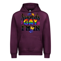 Mauve Wine sounds gay im in Urban Hoodie - FaDigitalArtStudio
