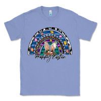 Colony Blue happy easter rainbow Classic Tee - CowhideDigitalArt